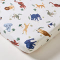 Kabode - Organic Cot Fitted Sheet - Safari