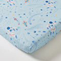 Kabode - Organic Cot Fitted Sheet - Space