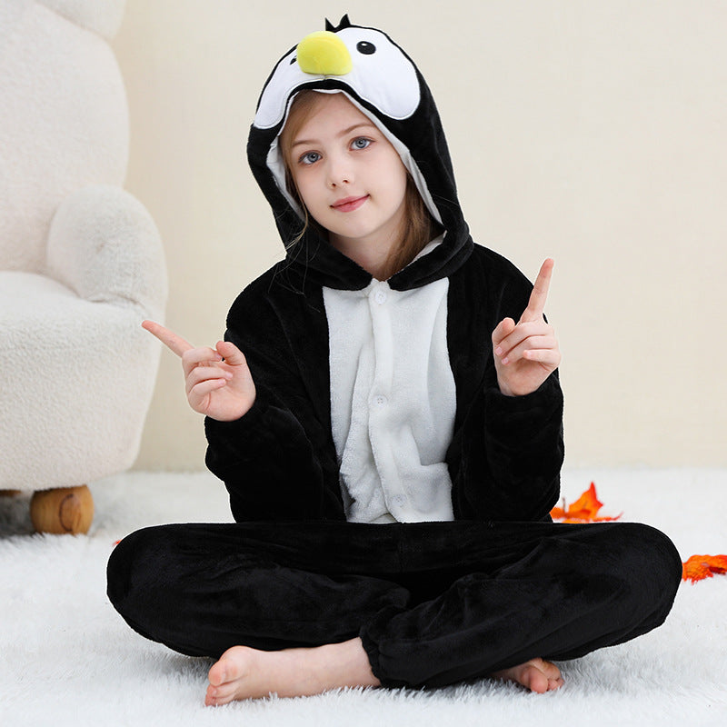 Cartoon Animal Onesies For Older Children Halloween Performance Costumes