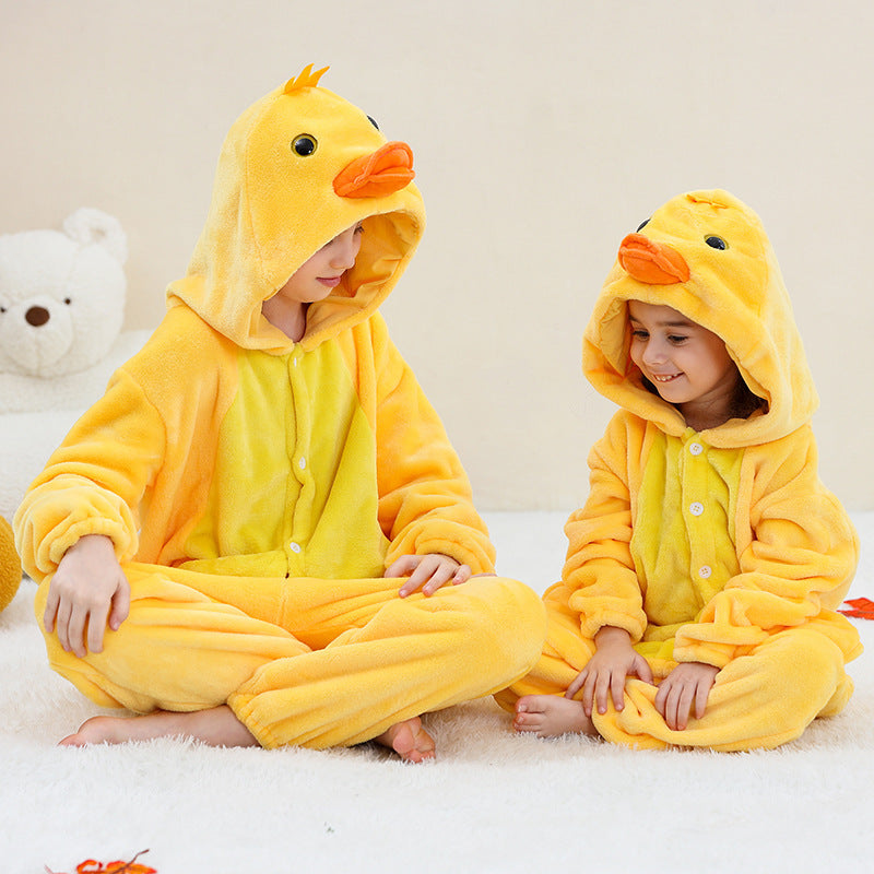 Cartoon Animal Onesies For Older Children Halloween Performance Costumes