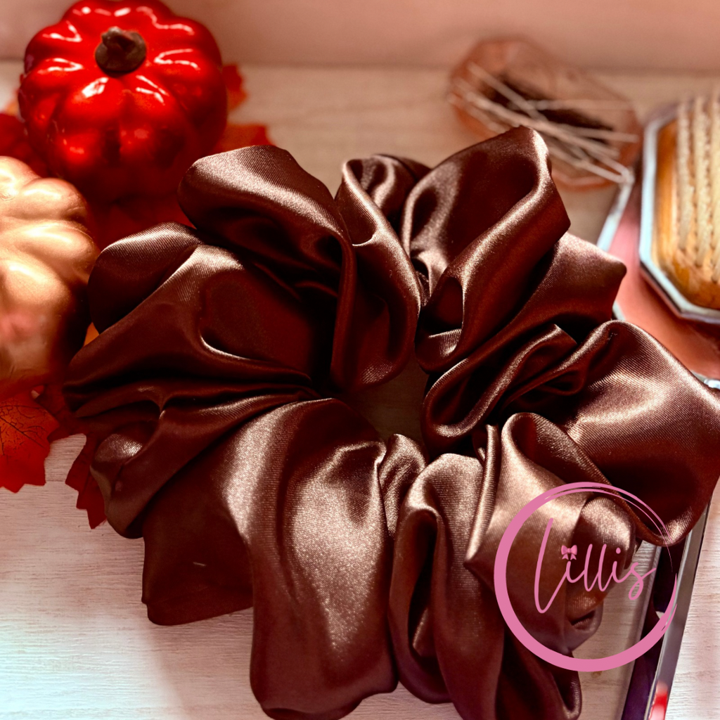Lillis XXL Scrunchie Handmade Luxury Hair Accessory in Silky Satin
