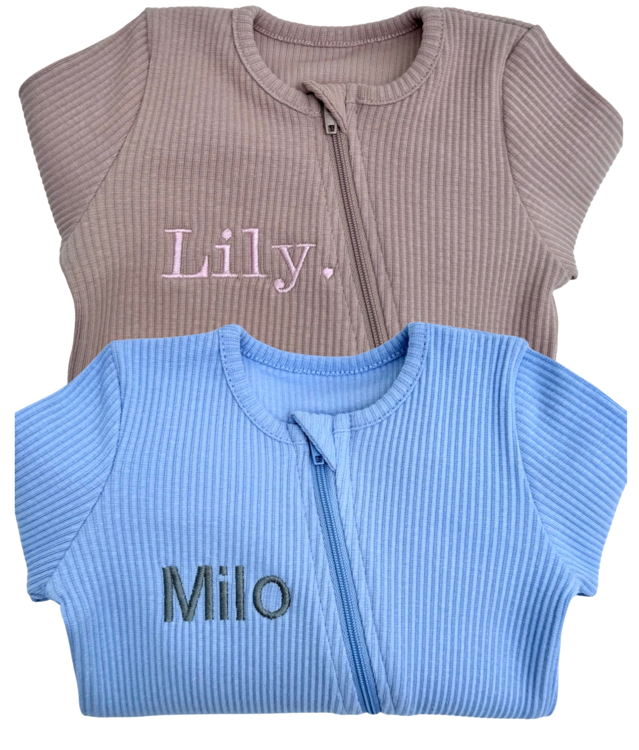 Powder Blue Sleepsuit