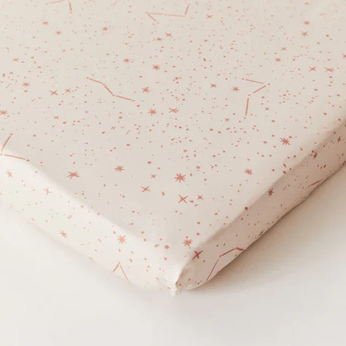 Kabode - Organic Cot Fitted Sheet - Starscape