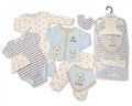 7 Piece Baby Boys Layette Clothing Gift Set Little Teddy Bear  by Nursery Time  0-3MONTH