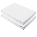 Pack of 2 Universal Crib Fitted Sheets (94x40cm) – Fits Jané Bedside Cribs