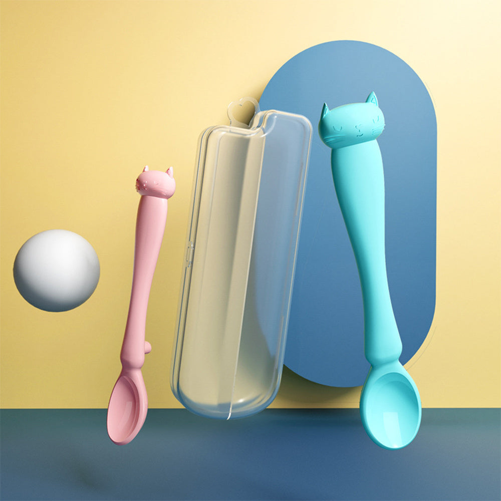 SnugglePod Silicone Baby Spoon – Newborn Feeding & Water Supplement Feeder