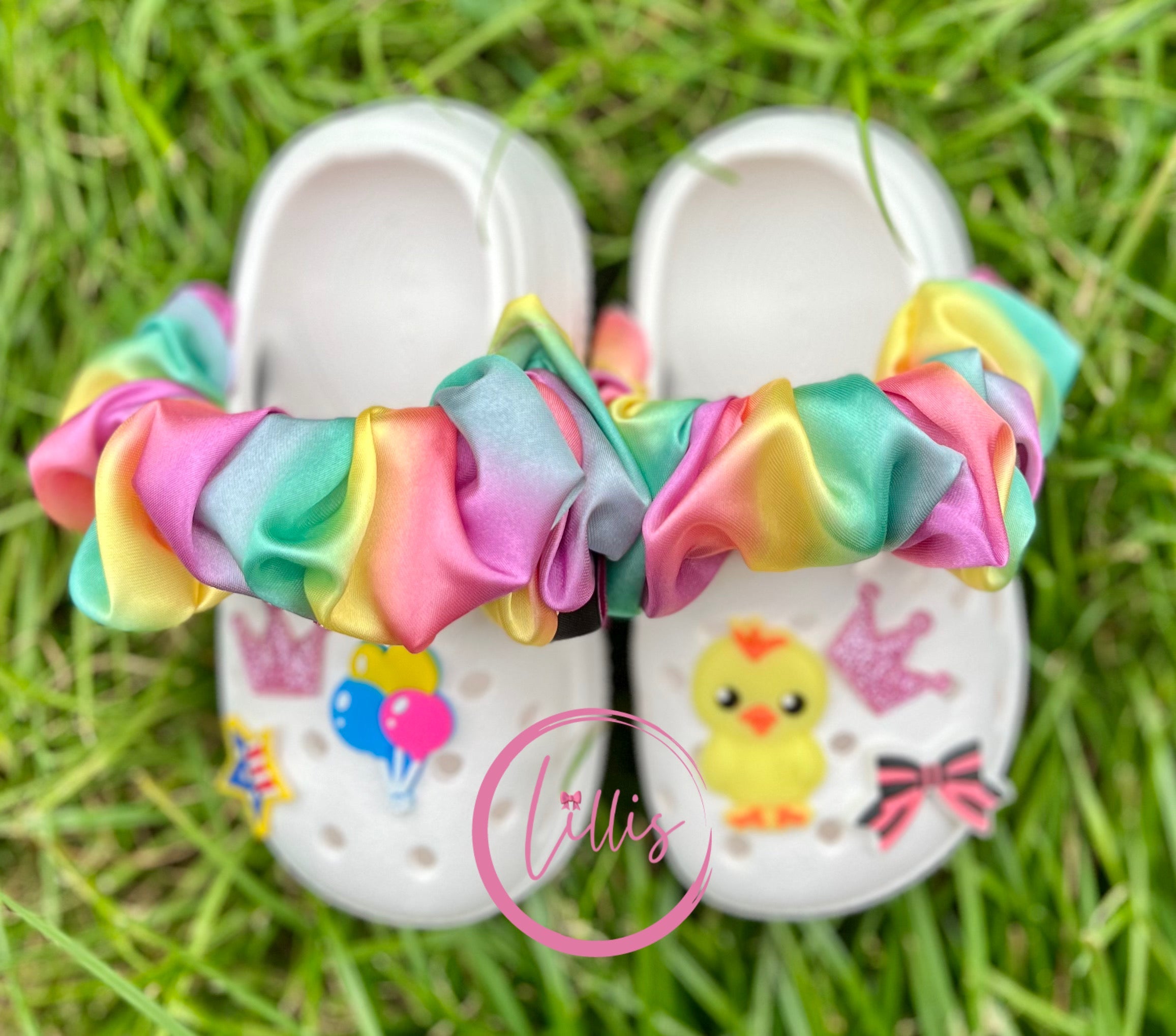 Croc strap scrunchies Baby/childrens