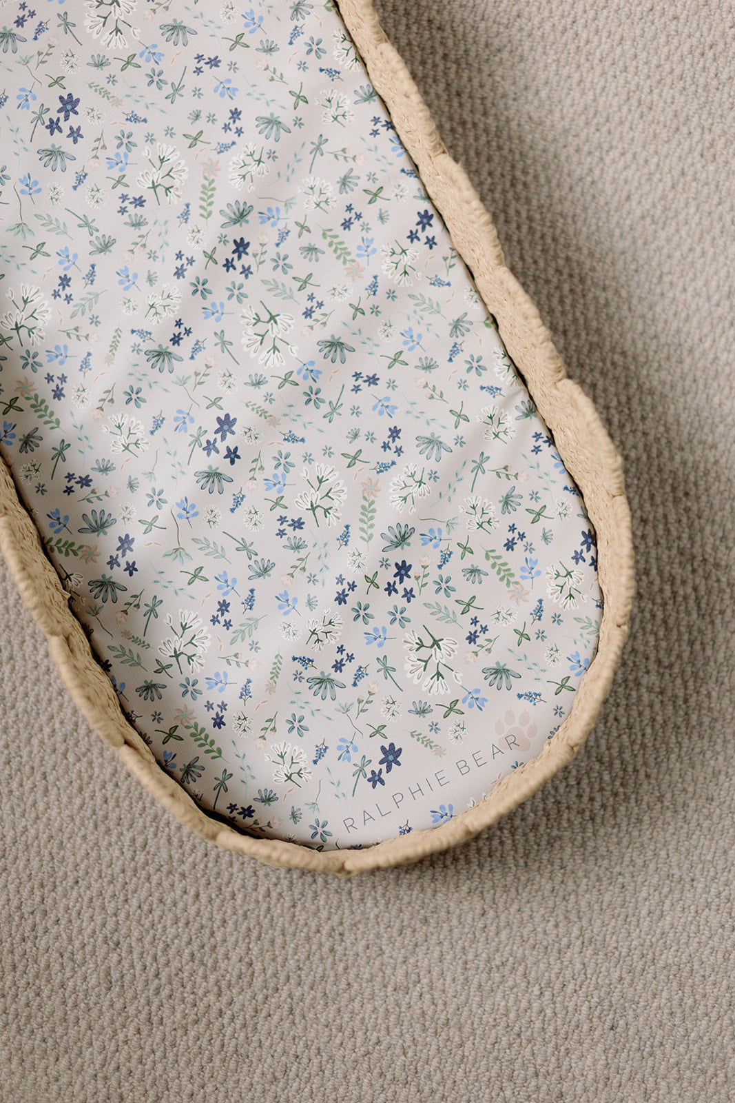 Baby Changing Basket and Mat Bundle