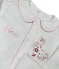 Frill Bunny Flower Personalised Pjyamas