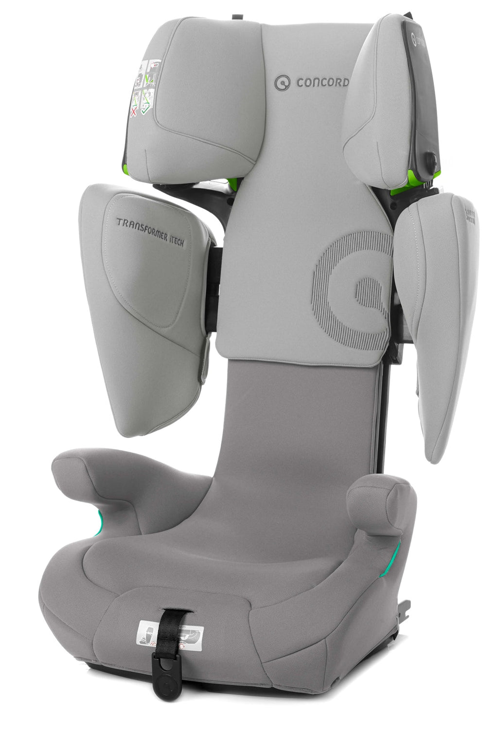 Jané Concord Transformer iTech i-Size ISOFIX Car Seat 100–150cm, 3-12 years