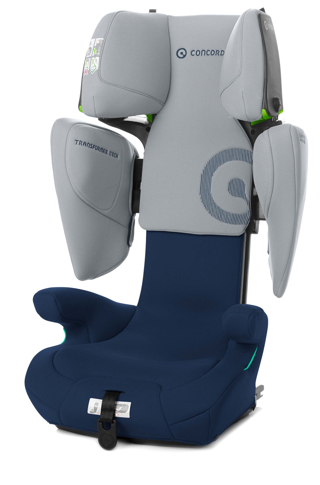 Jané Concord Transformer iTech i-Size ISOFIX Car Seat 100–150cm, 3-12 years