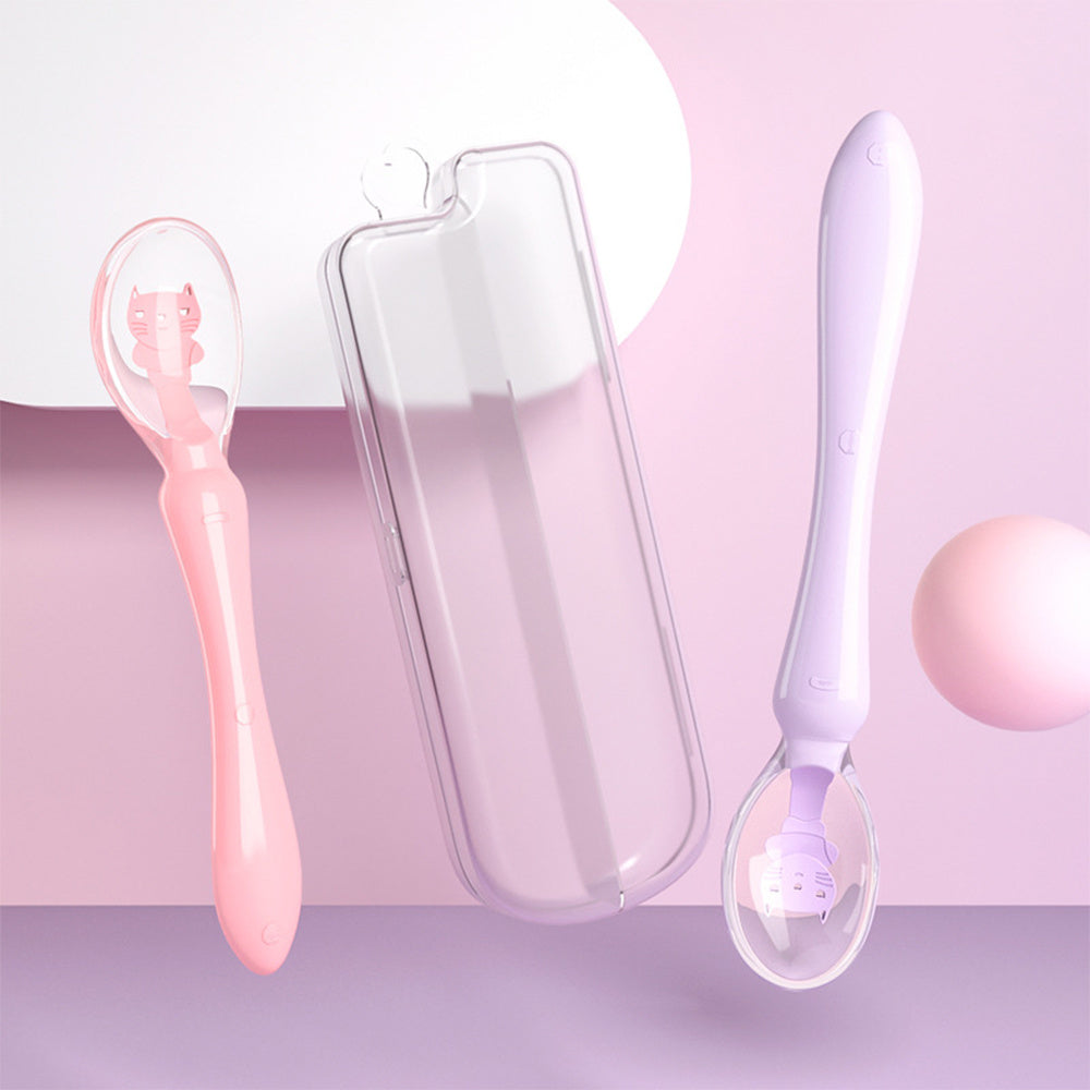 SnugglePod Silicone Baby Spoon – Newborn Feeding & Water Supplement Feeder