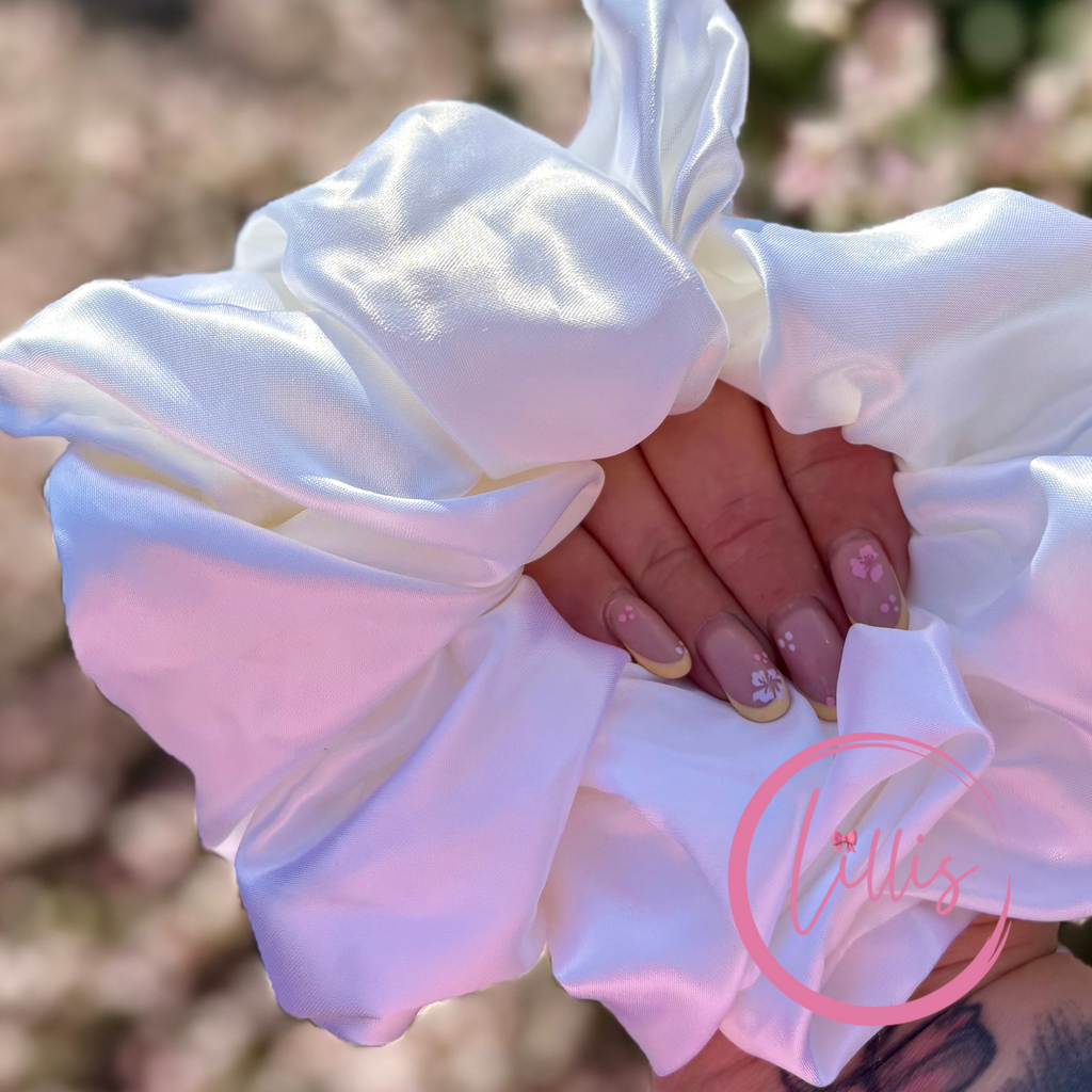 Lillis XXL Scrunchie Handmade Luxury Hair Accessory in Silky Satin