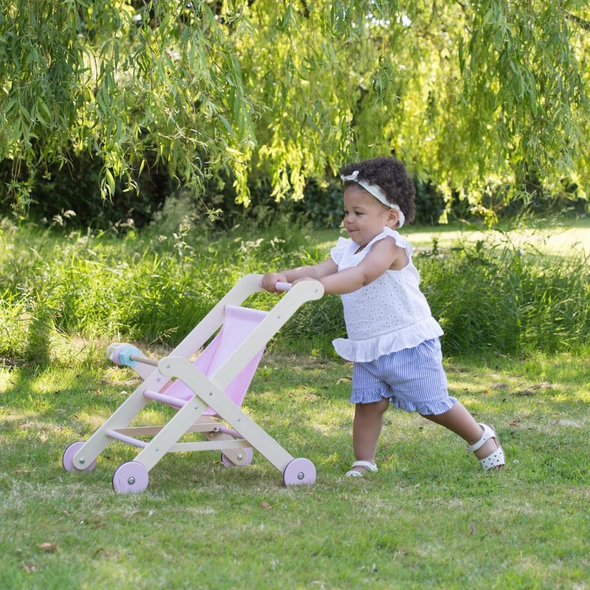 Moover Essential Dolls Stroller Pink