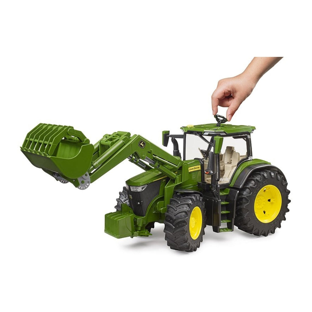 Bruder John Deere 7R 350 with Frontloader, Scale 1:16