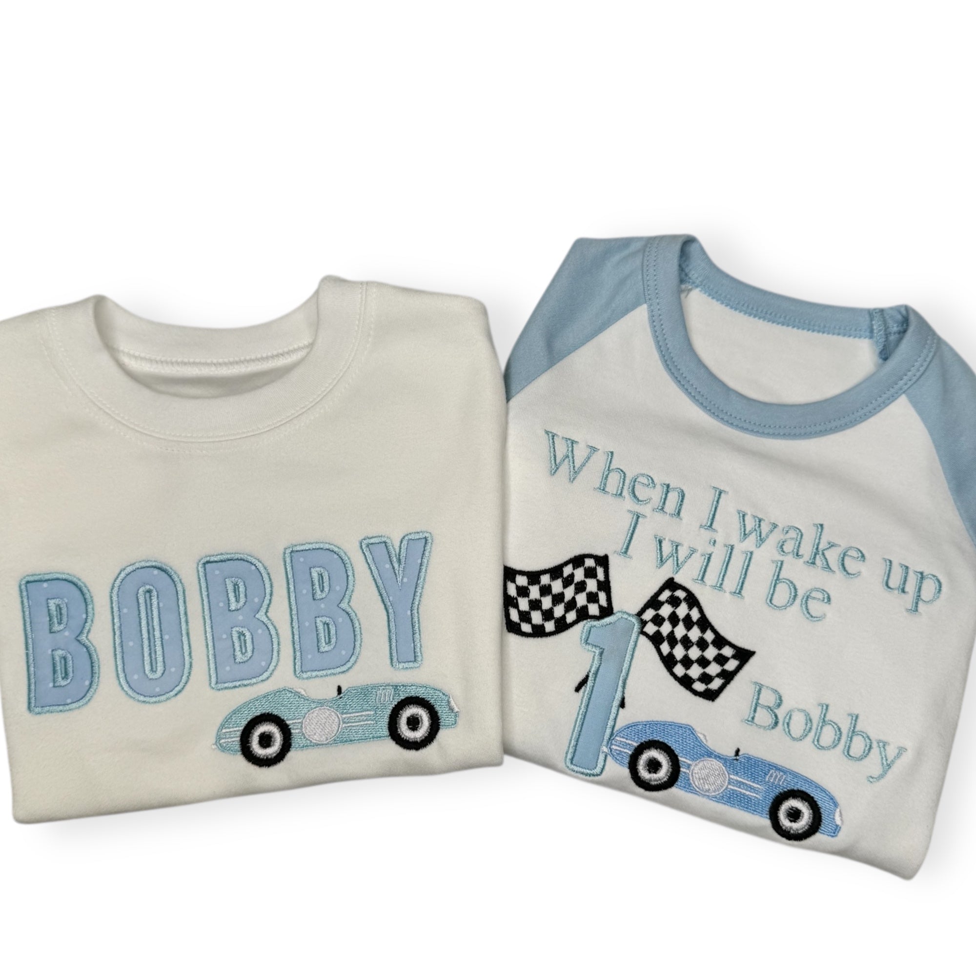 Appliqué Personlised Car T-shirt