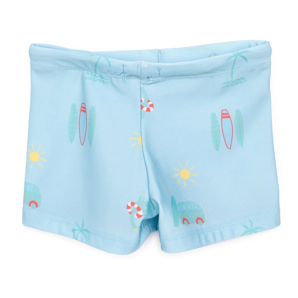 HelloBaby Boy Swim Shorts - Light Blue