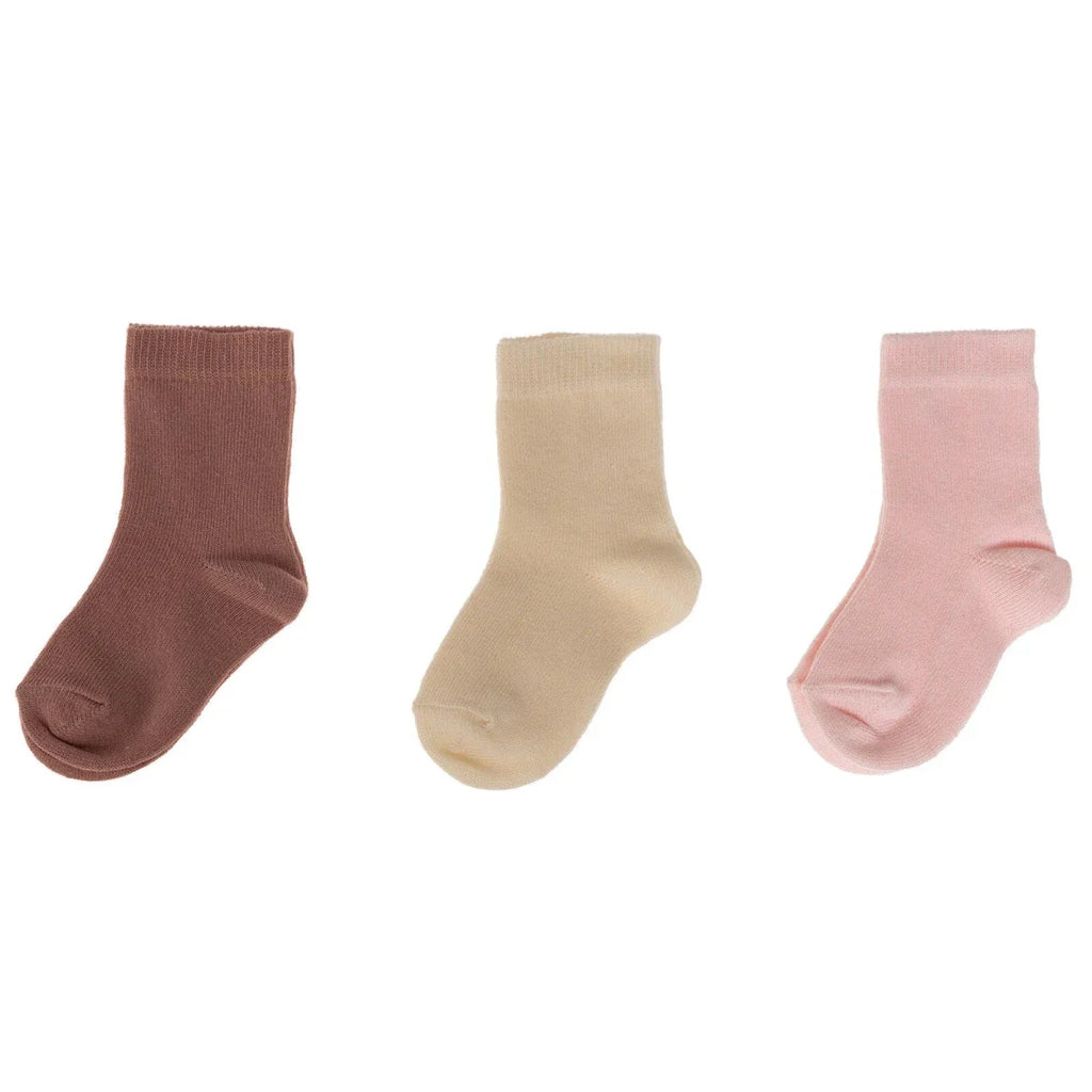 HelloBaby Girl Baby Socks 3 pcs - Pink