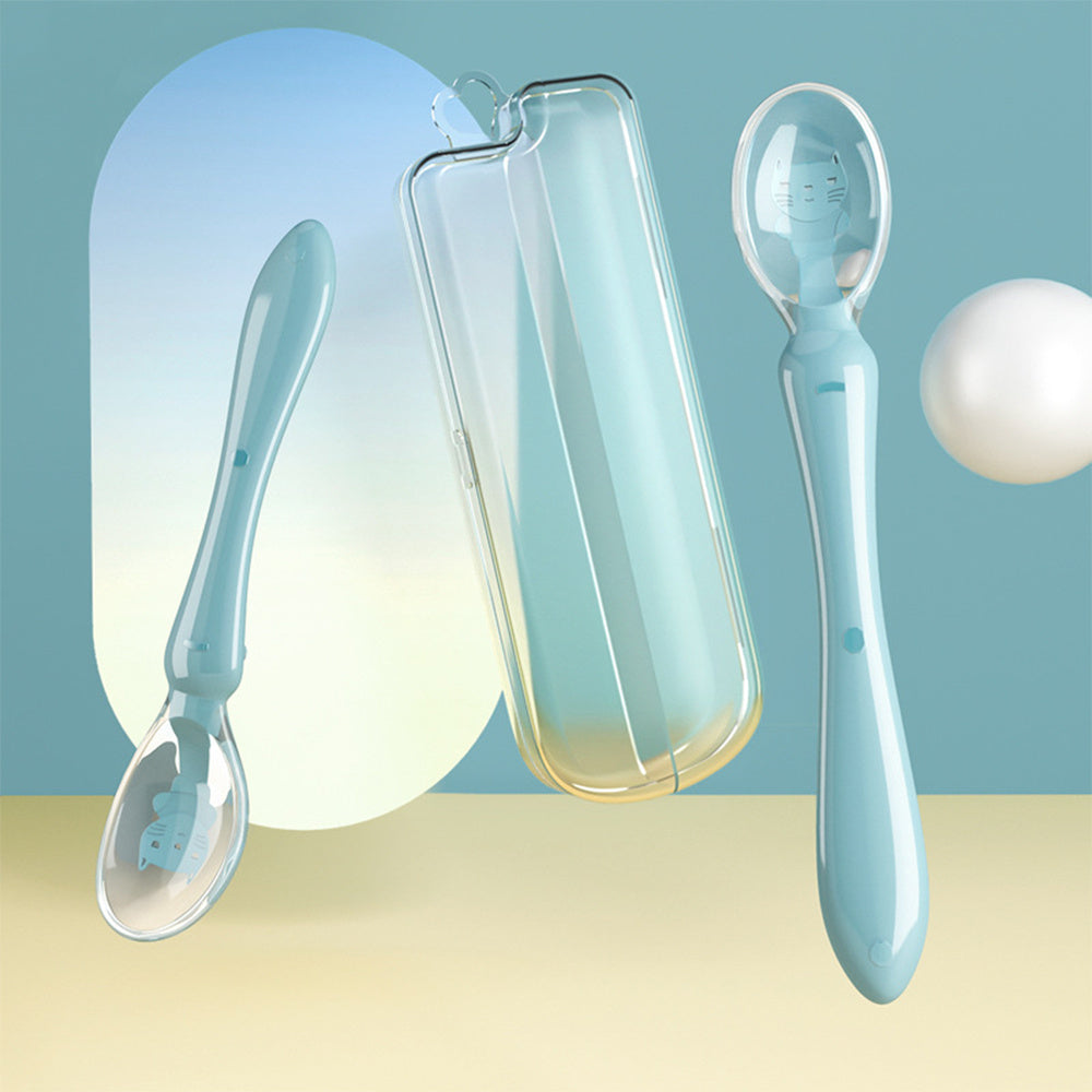SnugglePod Silicone Baby Spoon – Newborn Feeding & Water Supplement Feeder