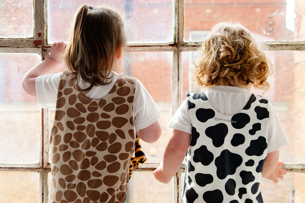 Giraffe Print Animal Romper