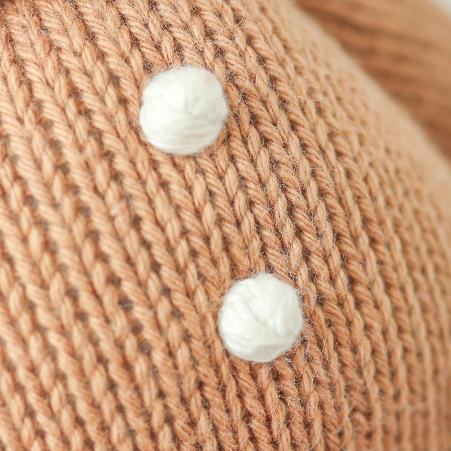 cuddle+kind - Baby Animal Collection - Baby Gingerbread - Icing White