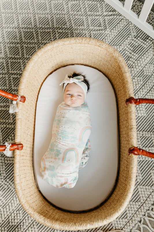 Copper Pearl Knit Headband Whimsy