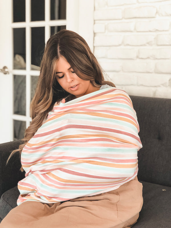 Copper Pearl Nursing & Car Seat Cover Enchanted
