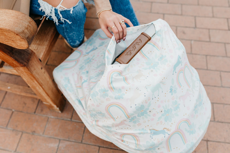 Copper Pearl Nursing & Car Seat Cover Whimsy