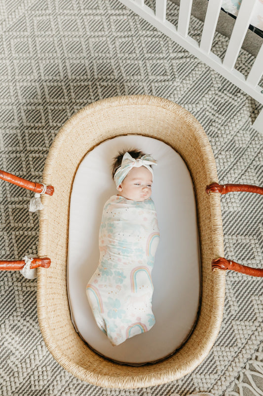 Copper Pearl Knit Headband Whimsy