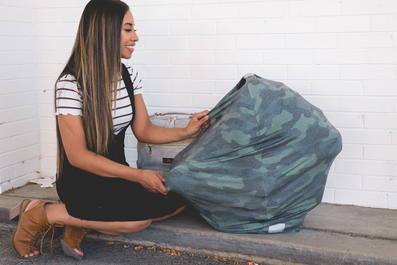 Copper Pearl Nursing & Car Seat Cover Hunter