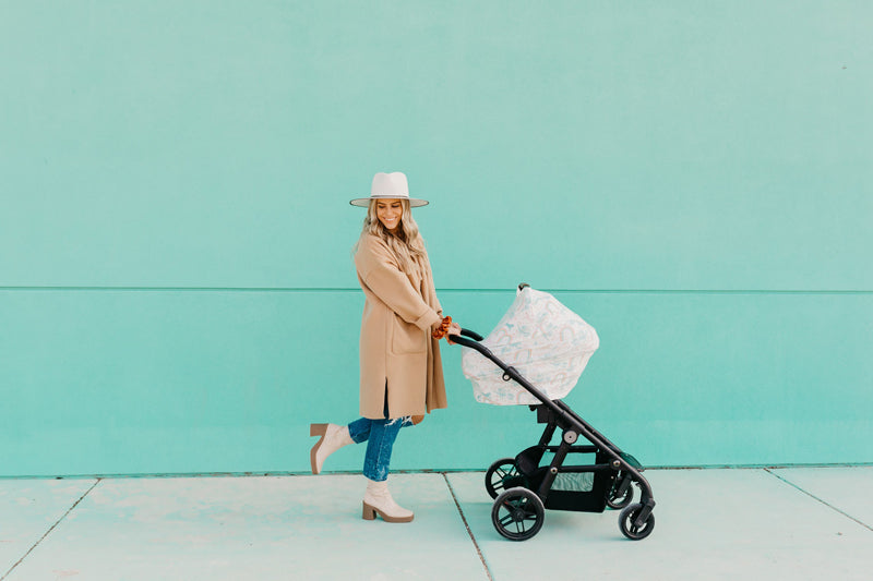 Copper Pearl Nursing & Car Seat Cover Whimsy