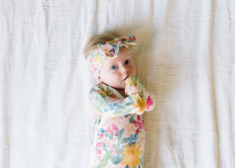 Copper Pearl Newborn Gown Lark