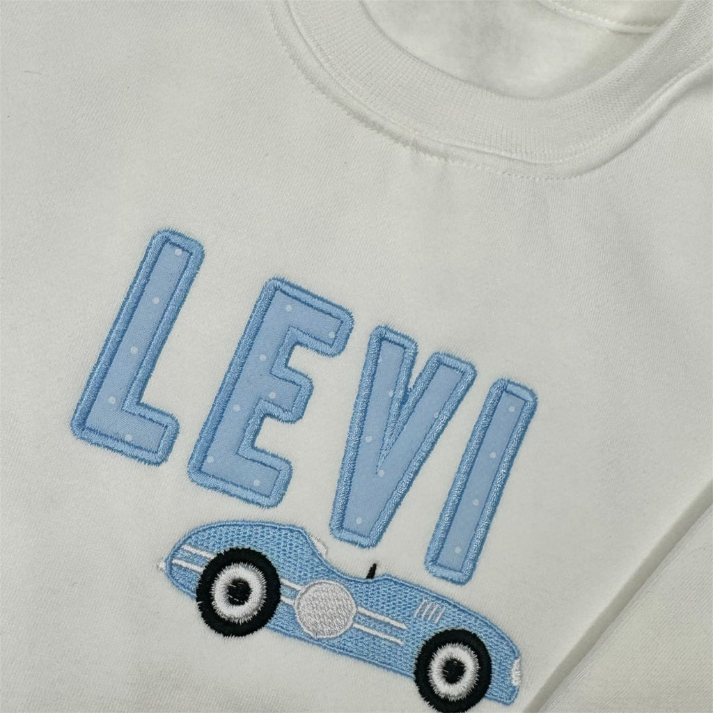 Appliqué Personlised Car T-shirt