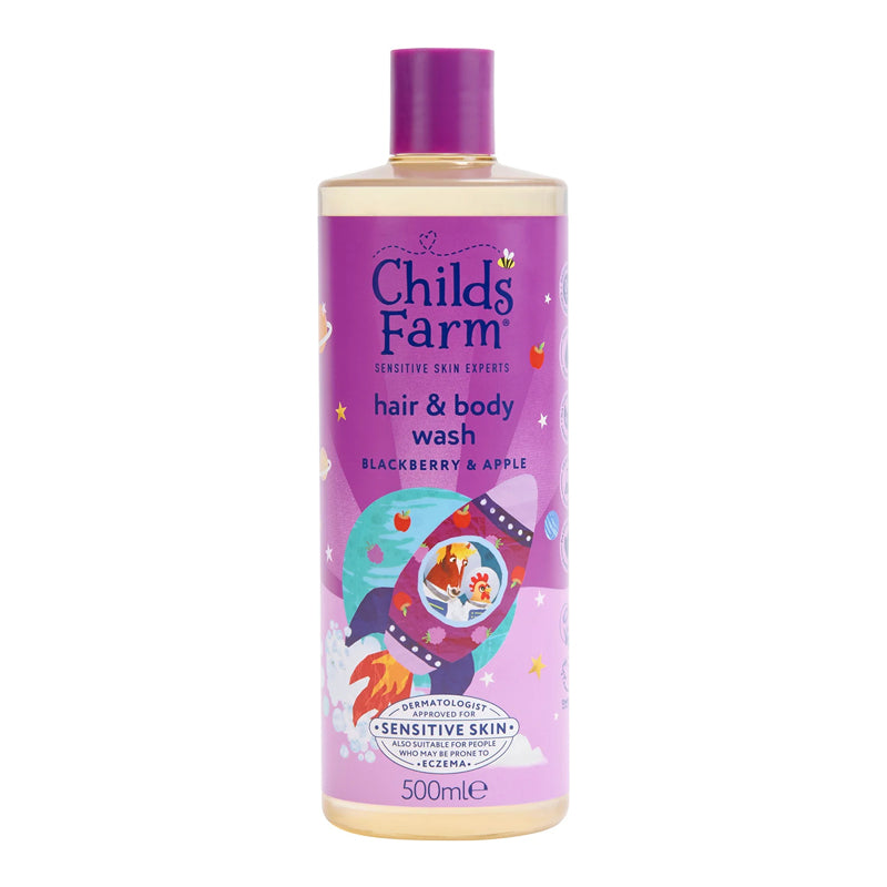 Child's Farm Hair & Bodywash Blackberry & Apple 500ml