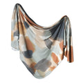 Copper Pearl Knitted Swaddle Blanket Picasso