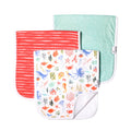 Copper Pearl Premium Burp Cloths Nautical 3Pk