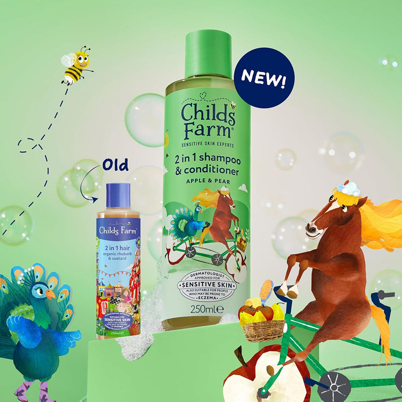 Child's Farm Shampoo & Conditioner Apple