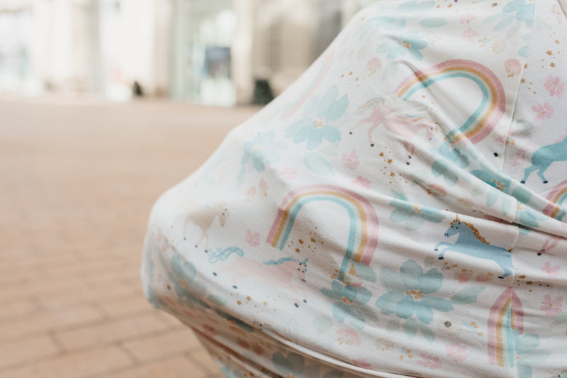 Copper Pearl Nursing & Car Seat Cover Whimsy