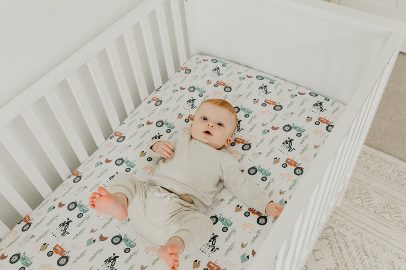 Copper Pearl Premium Elasticised Cot Sheet Jo