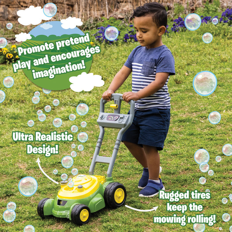 Tomy John Deere Bubble Mower with 4oz Bottle