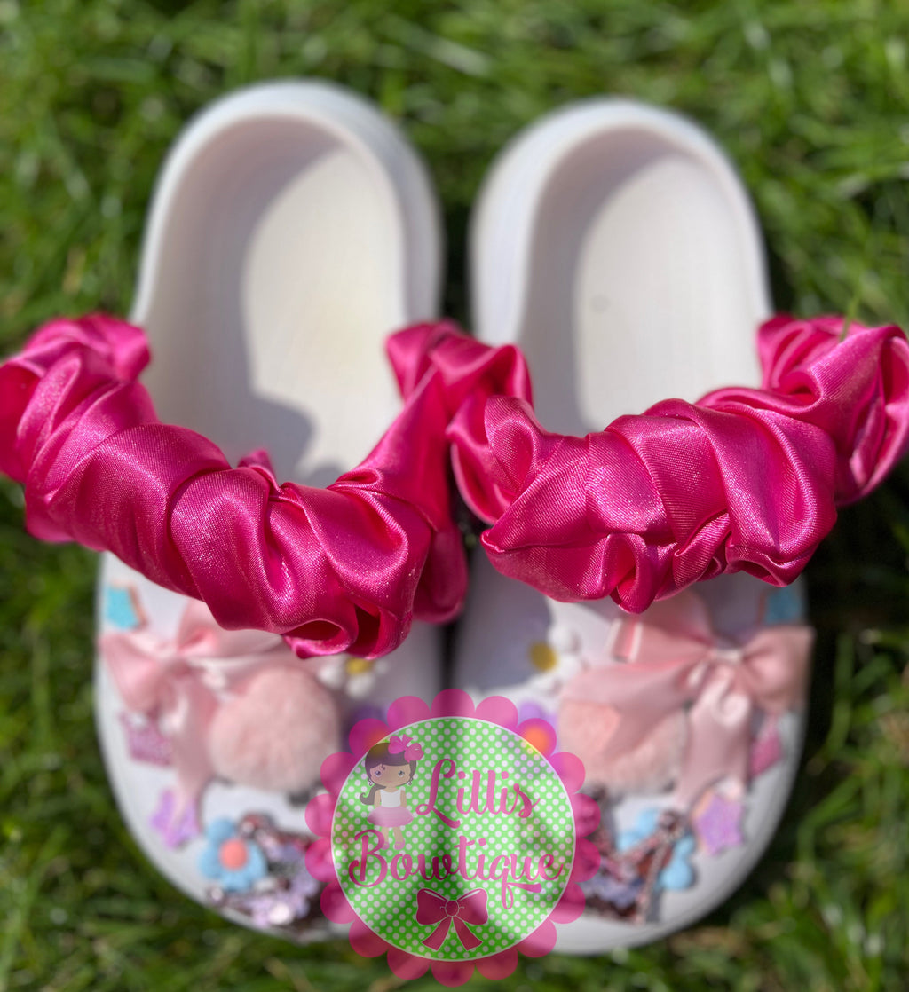 Croc strap scrunchies Baby/childrens