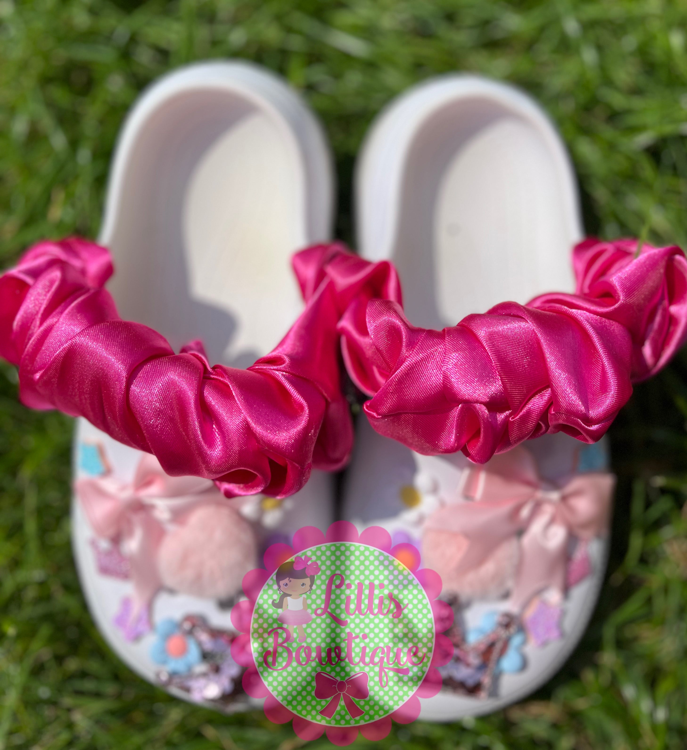 Croc strap scrunchies Baby/childrens