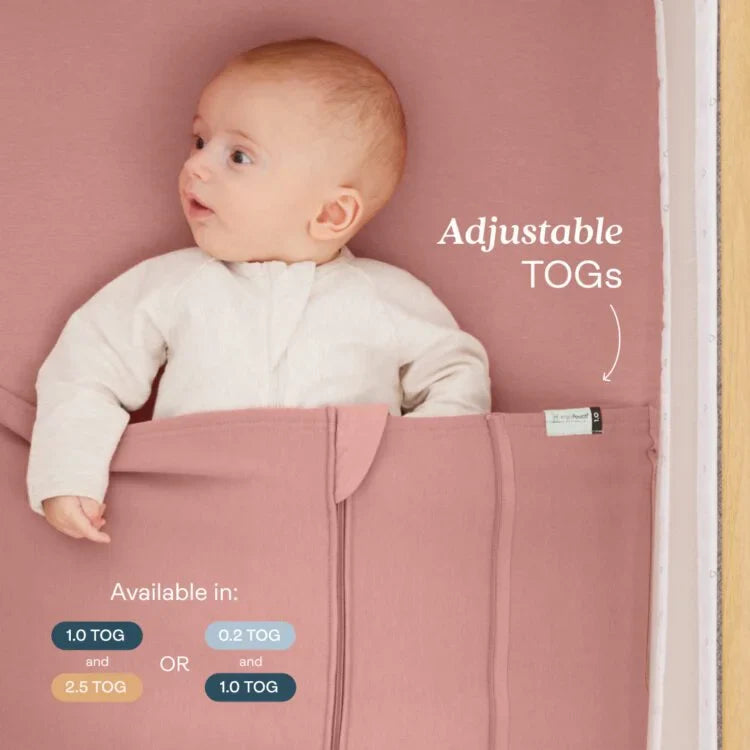 ergoPouch - Organic Untuckable Safer Sleep HugMe Blanket 1.0 / 2.5 TOG