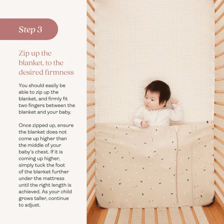ergoPouch - Organic Untuckable Safer Sleep HugMe Blanket 1.0 / 2.5 TOG