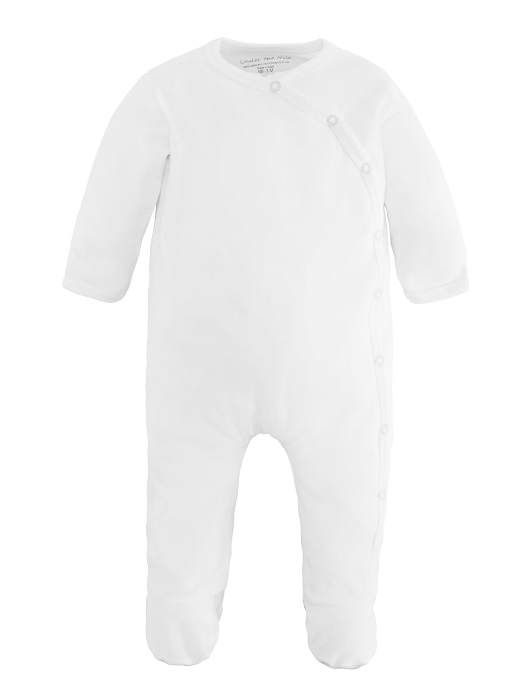 Unisex Footie- side snap
