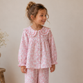 Pink Paisley Organic Muslin Pyjamas