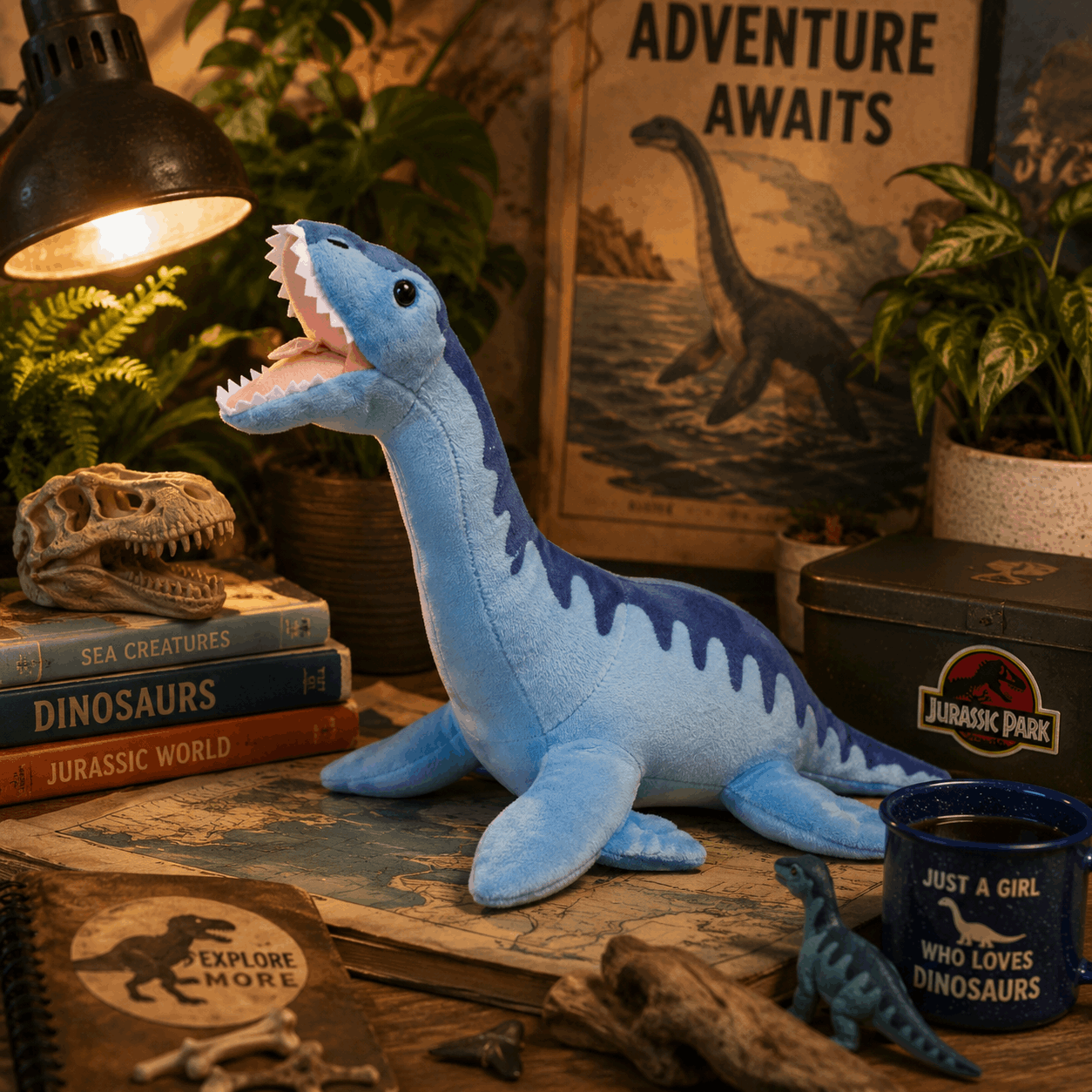 Soft Dinosaur Plush Toy for Kids