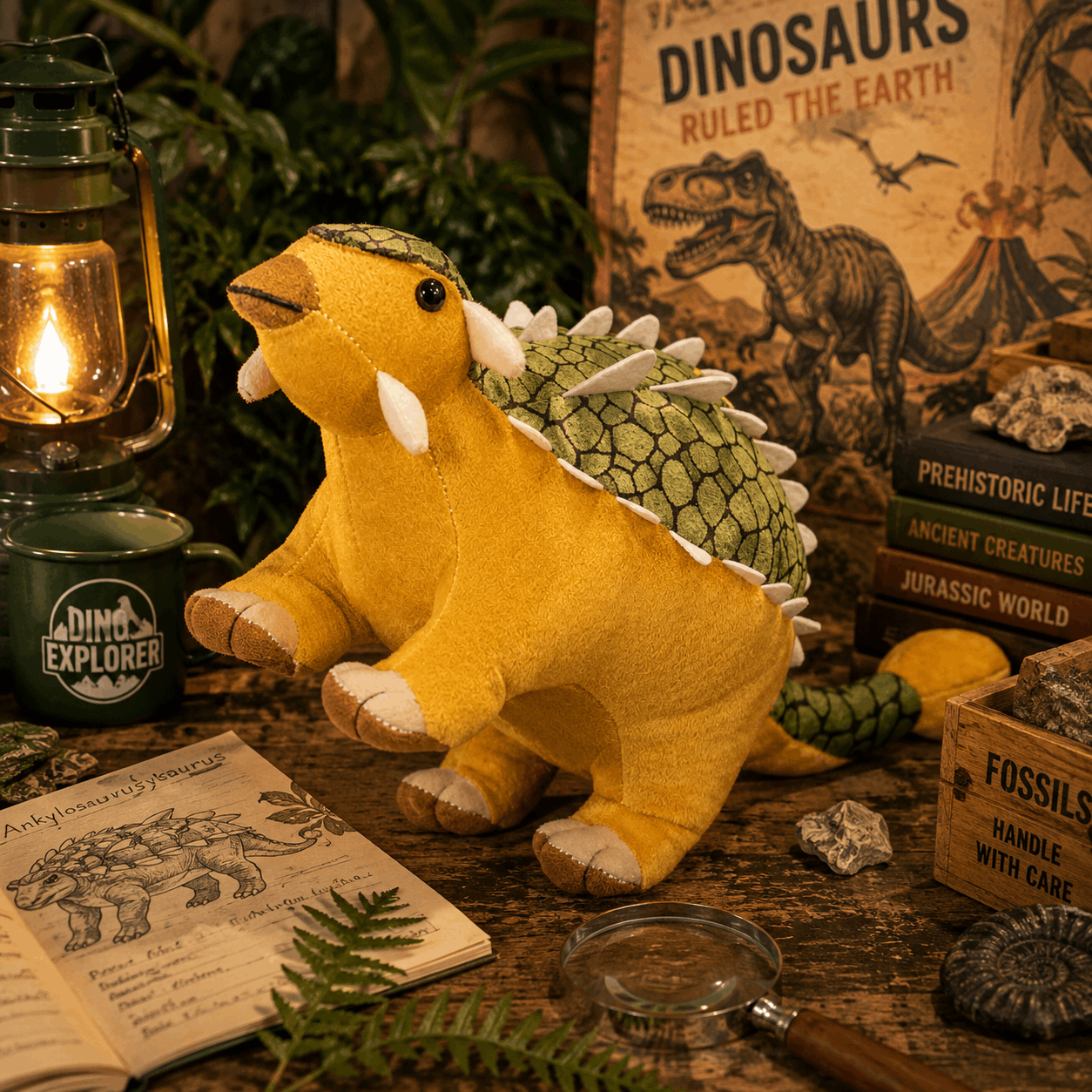 Soft Dinosaur Plush Toy for Kids