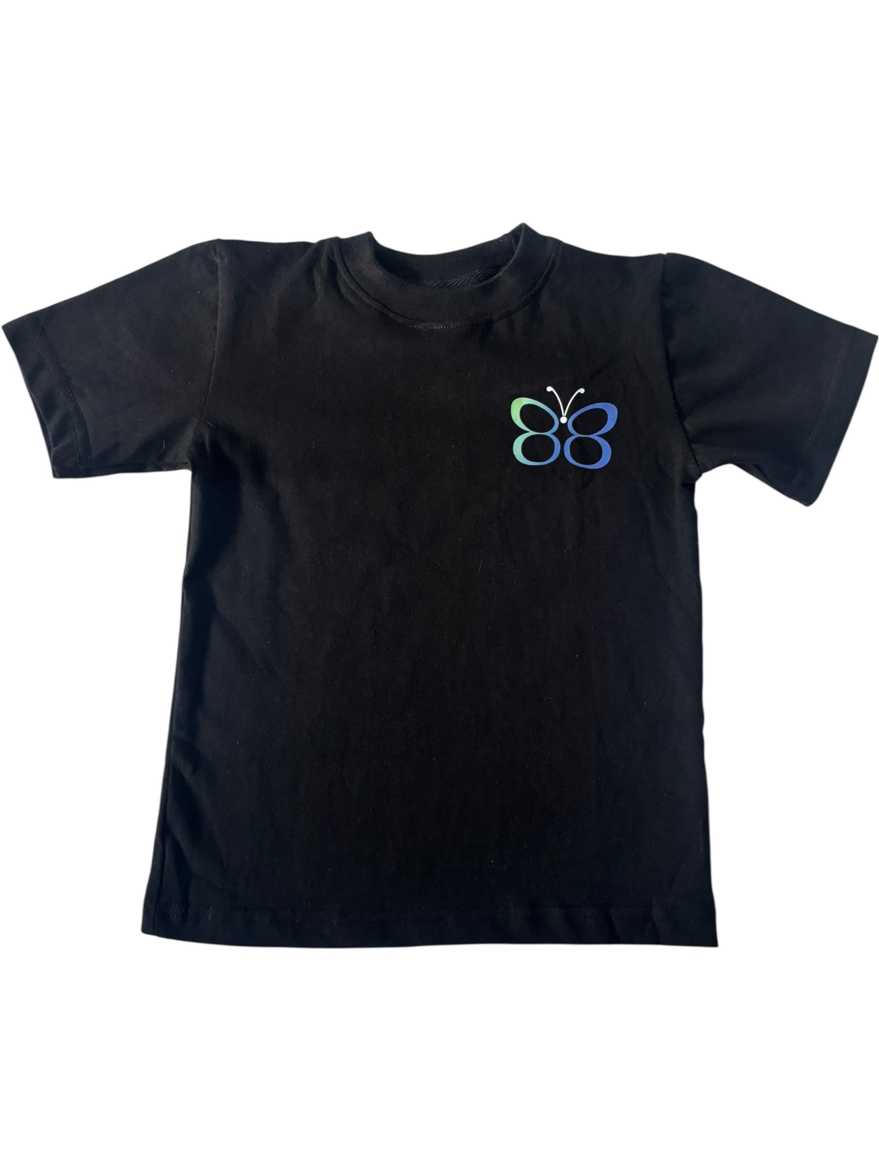Kids Unisex Luxury 100% Cotton Basic T-shirt 2-6Y