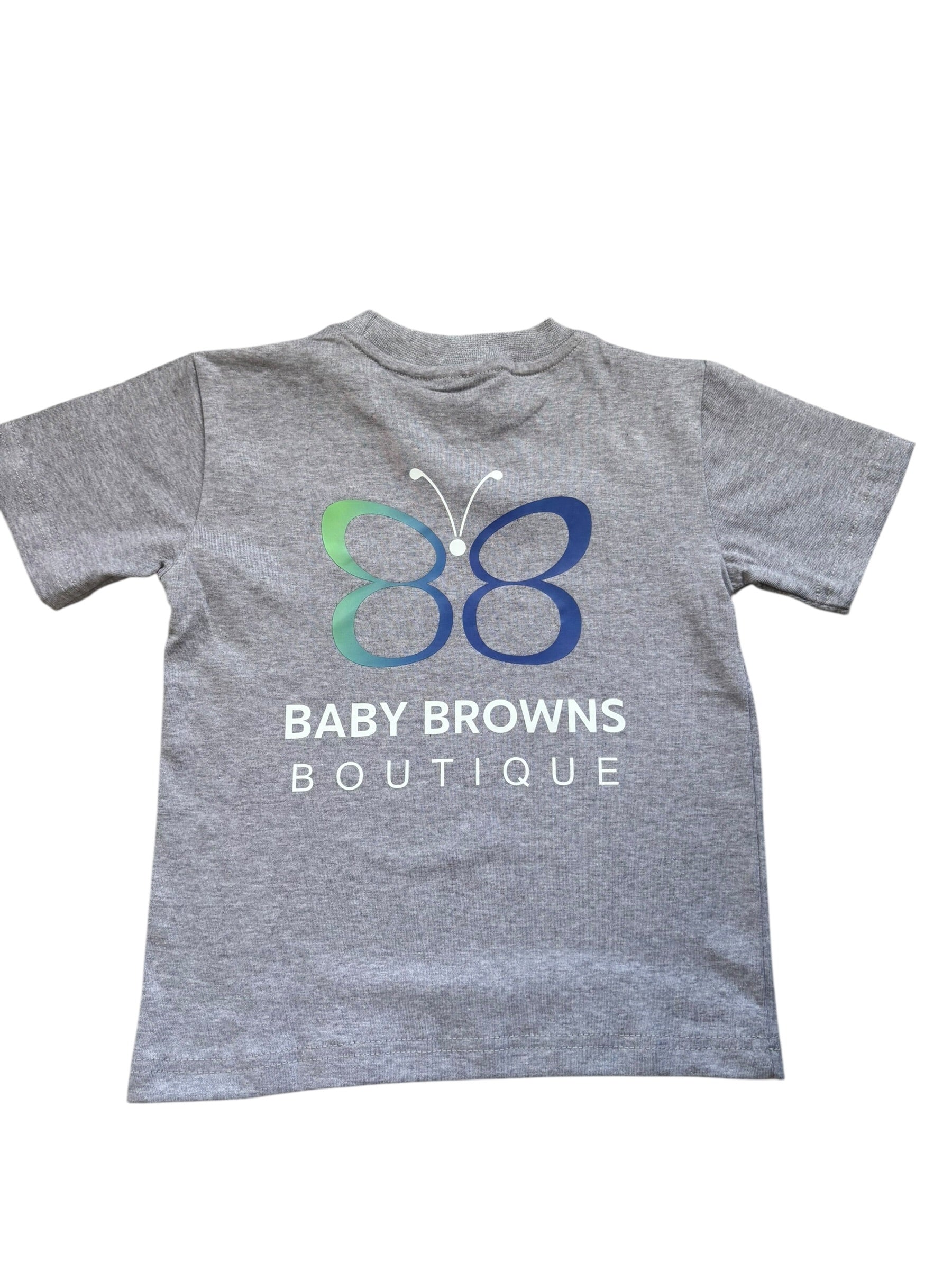 Kids Unisex Luxury 100% Cotton Basic T-shirt 2-6Y